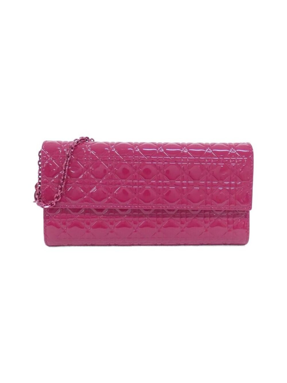 Dior Lady Dior Chain Wallet Shoulder Bag